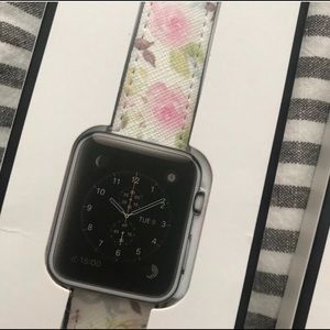Custom Listing Floral Apple Watch Band